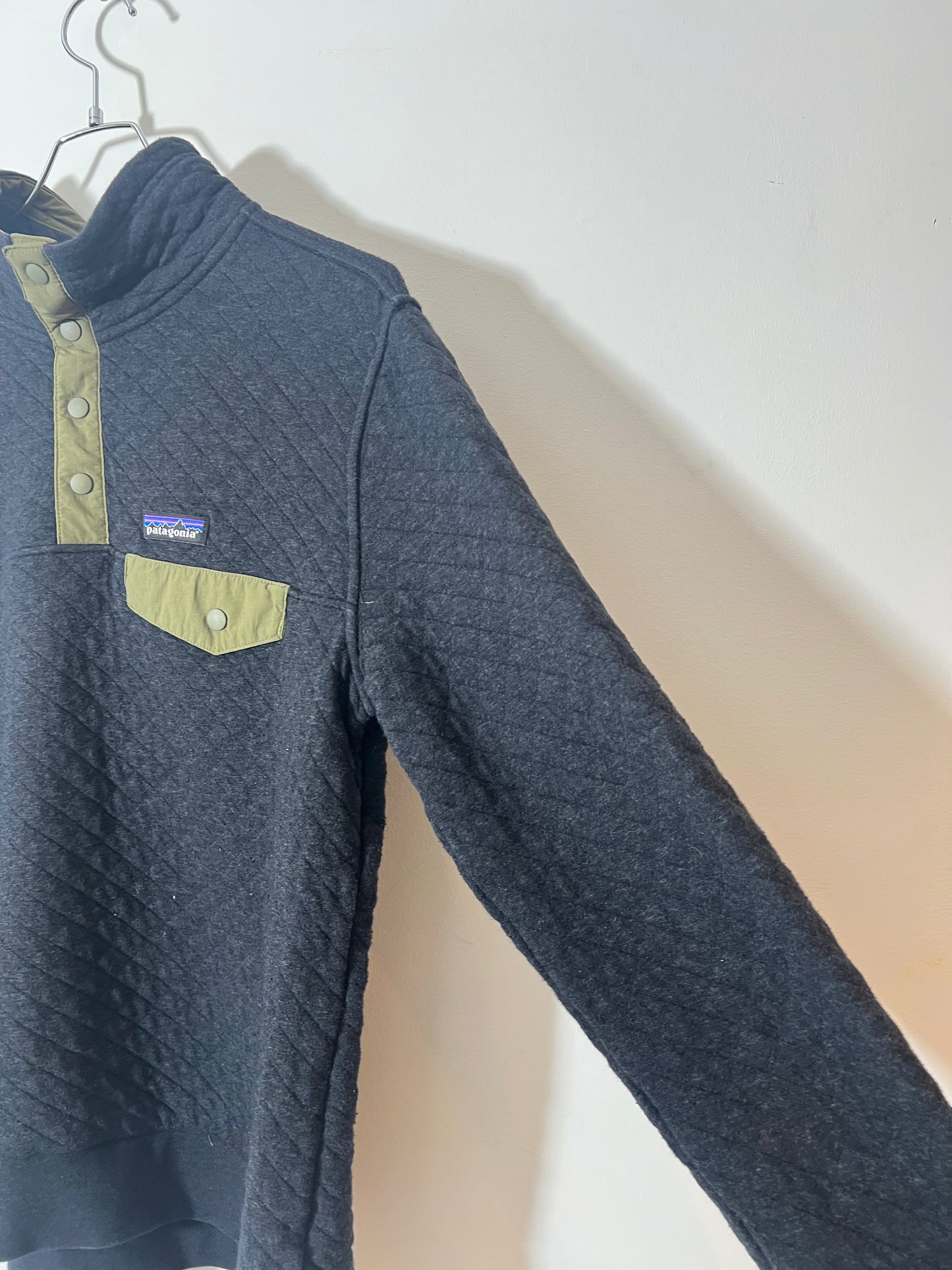 "Patagonia" Organic Cotton Quilted Snap-T Pullover