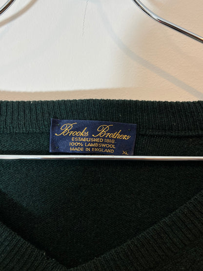 "Brooks Brothers"Lambswool Sweater Made in England