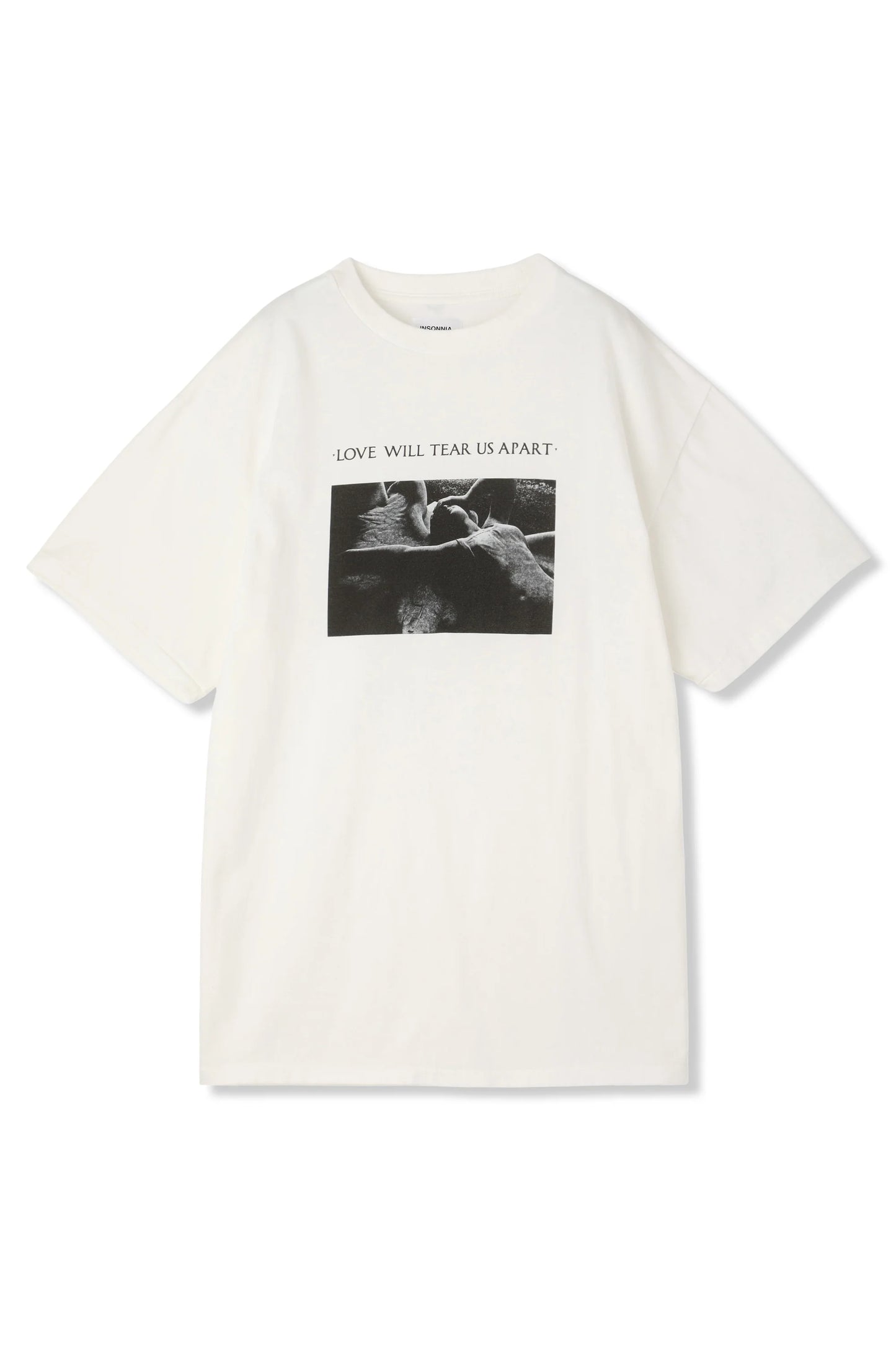 INSONNIA PROJECTS × JOY DIVISION LOVE WILL TELL US APART TEE