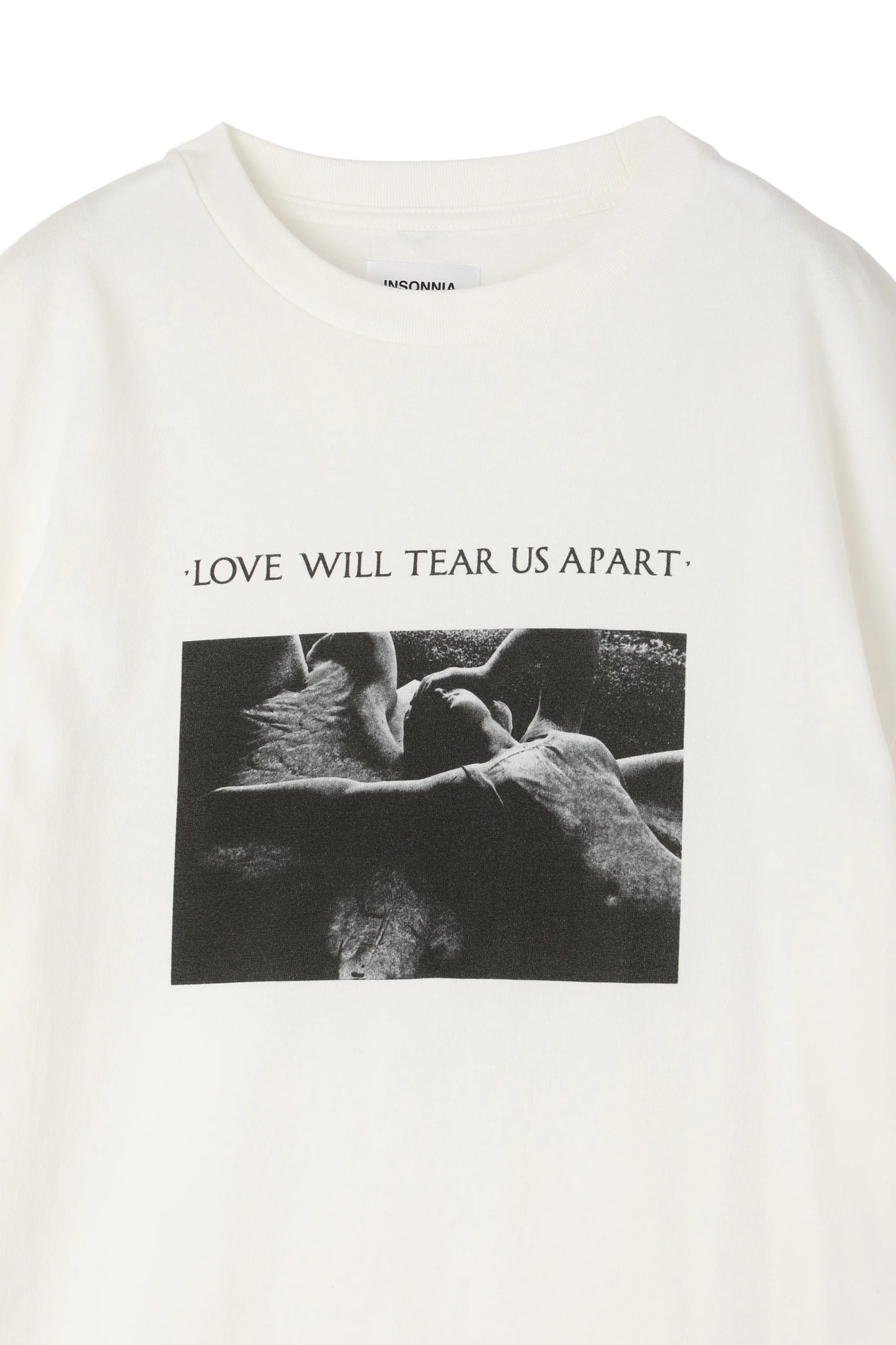 INSONNIA PROJECTS × JOY DIVISION LOVE WILL TELL US APART TEE