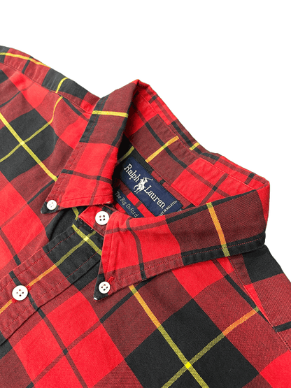 90's Ralph Lauren The Big Oxford L/S  CHECK SHIRT