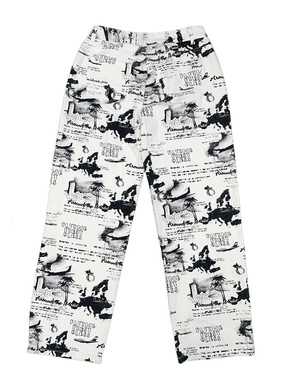 WHITE FOX  5POCKETS PANTS