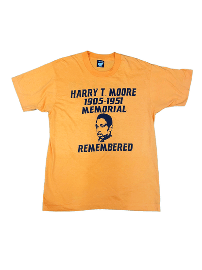 90'S "HARRY T.MOORE" MEMORIAL T-SHIRT