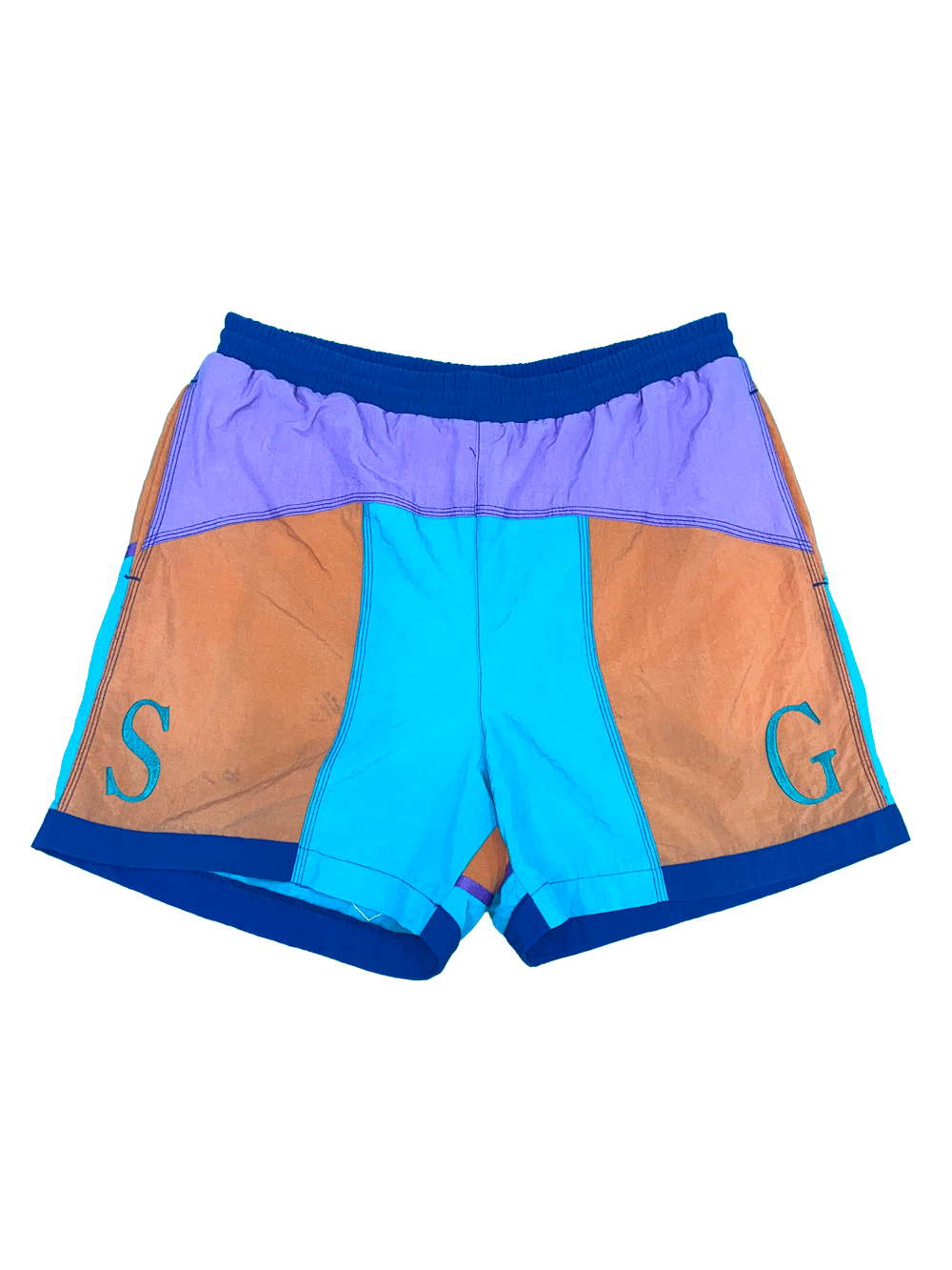90'S LOTTO ACTIVE GEAR SWIM SHORTS