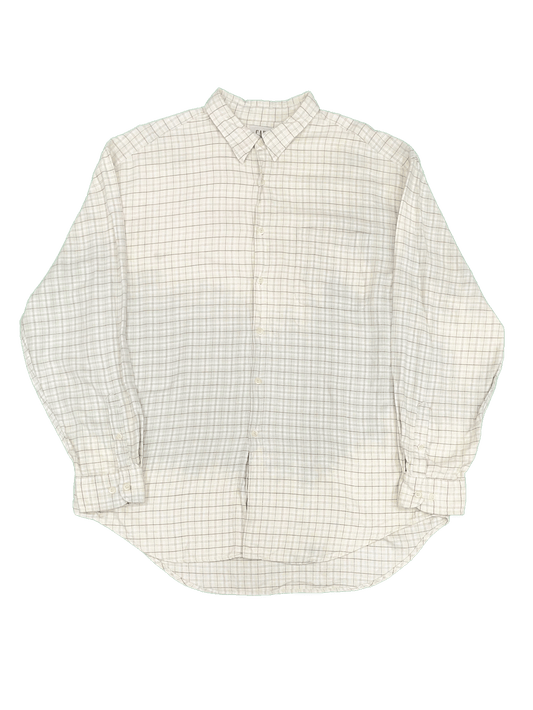 90'S GAP L/S CHECK SHIRT
