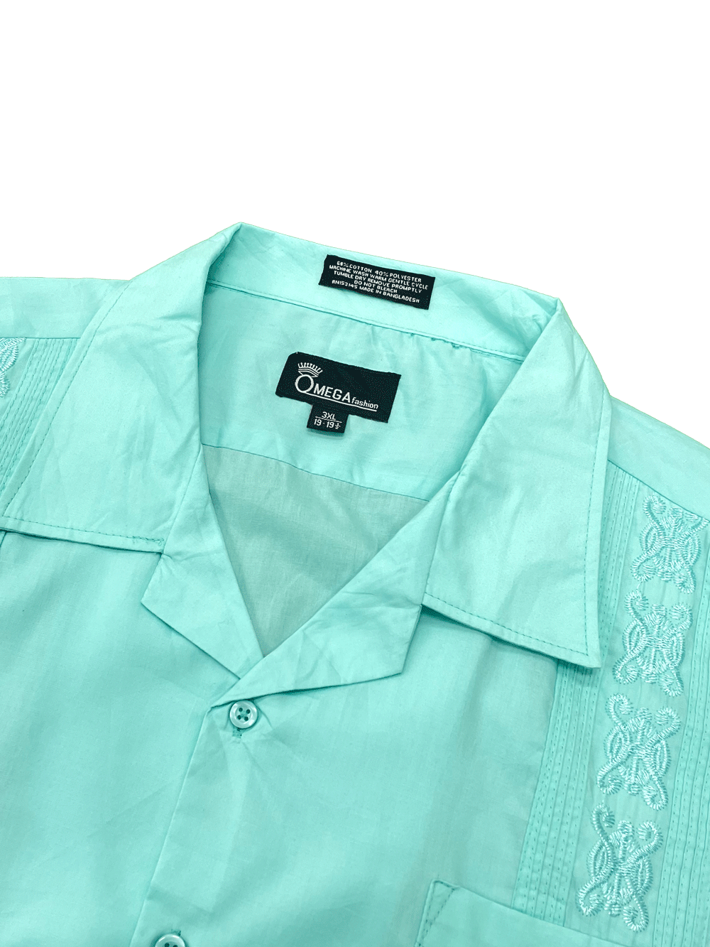 OMEGA FASHION S/S CUBAN SHIRT
