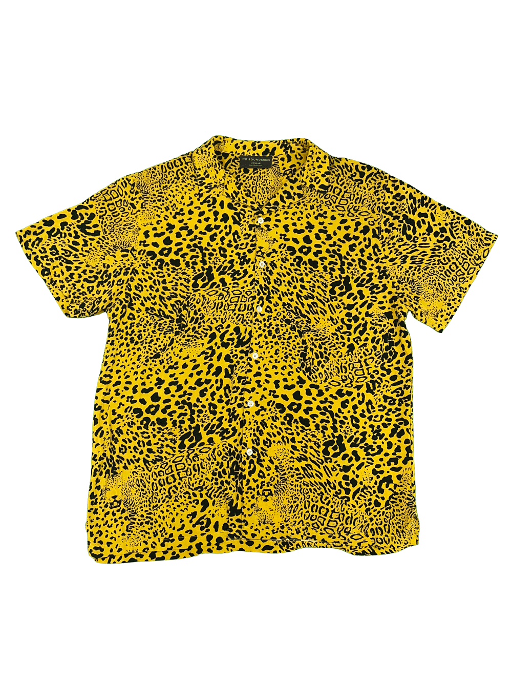 NO BOUNDARIES S/S LEOPARD SHIRT